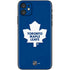 NHL Toronto Maple Leafs Solid Background iPhone 11 Skin