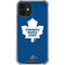 NHL Toronto Maple Leafs Solid Background iPhone 12 Clear Case