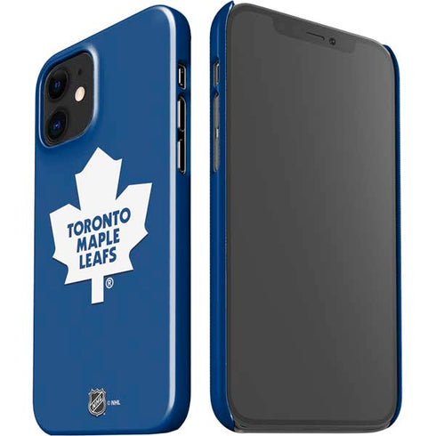 NHL Toronto Maple Leafs Solid Background iPhone 12 Mini Lite Case