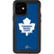 NHL Toronto Maple Leafs Solid Background iPhone 12 Mini Waterproof Case