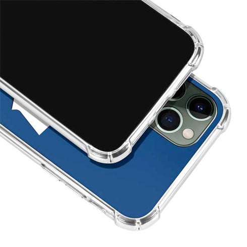 NHL Toronto Maple Leafs Solid Background iPhone 12 Pro Clear Case