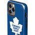 NHL Toronto Maple Leafs Solid Background iPhone 12 Pro Impact Case