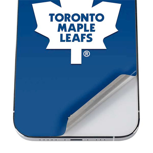 NHL Toronto Maple Leafs Solid Background iPhone 12 Pro Max Skin