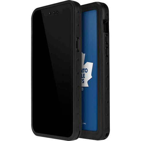 NHL Toronto Maple Leafs Solid Background iPhone 12 Pro Waterproof Case