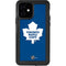 NHL Toronto Maple Leafs Solid Background iPhone 12 Waterproof Case