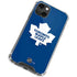 NHL Toronto Maple Leafs Solid Background iPhone 13 Mini Clear Case