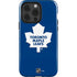NHL Toronto Maple Leafs Solid Background iPhone 13 Pro Impact Case