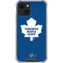NHL Toronto Maple Leafs Solid Background iPhone 14 Clear Case