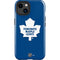 NHL Toronto Maple Leafs Solid Background iPhone 14 Plus Impact Case