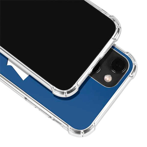 NHL Toronto Maple Leafs Solid Background iPhone 14 Plus Clear Case