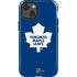 NHL Toronto Maple Leafs Solid Background iPhone 15 Impact Case