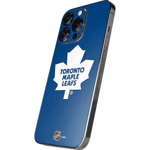 NHL Toronto Maple Leafs Solid Background iPhone 14 Pro Skin