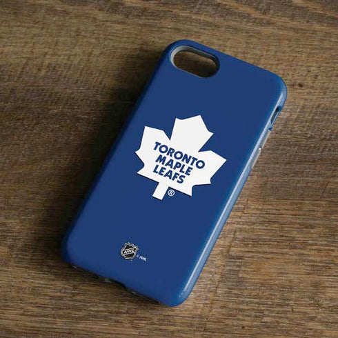 NHL Toronto Maple Leafs Solid Background iPhone 8 Pro Case
