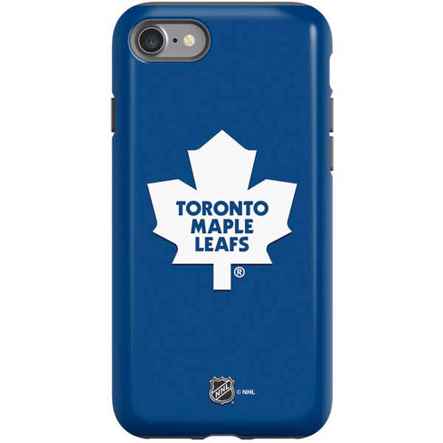 NHL Toronto Maple Leafs Solid Background iPhone SE (2nd & 3rd Gen) Pro Case