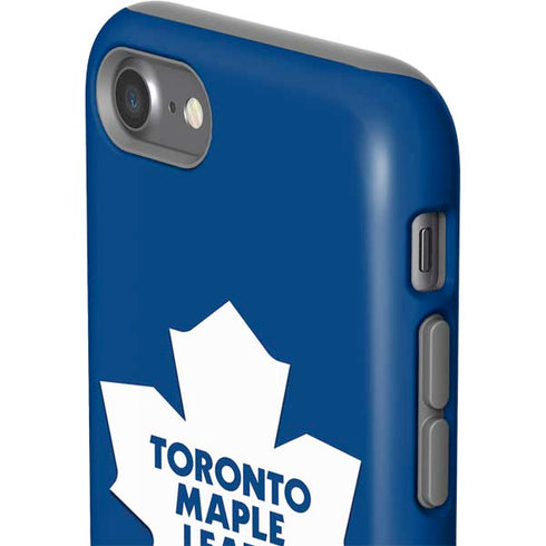 NHL Toronto Maple Leafs Solid Background iPhone SE (2nd & 3rd Gen) Pro Case