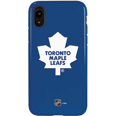 NHL Toronto Maple Leafs Solid Background iPhone XR Pro Case