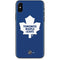 NHL Toronto Maple Leafs Solid Background iPhone XS Skin