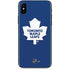 NHL Toronto Maple Leafs Solid Background iPhone XS Skin