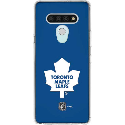 NHL Toronto Maple Leafs Solid Background LG Stylo 6 Clear Case