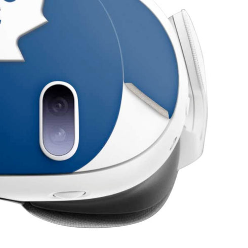 NHL Toronto Maple Leafs Solid Background Meta Quest 3 Skin