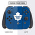 NHL Toronto Maple Leafs Solid Background Nintendo Switch Bundle Skin