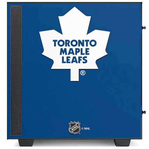 NHL Toronto Maple Leafs Solid Background NZXT H510 Compact ATX Mid-Tower Case Skin