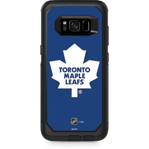 NHL Toronto Maple Leafs Solid Background Otterbox Commuter Galaxy Skin