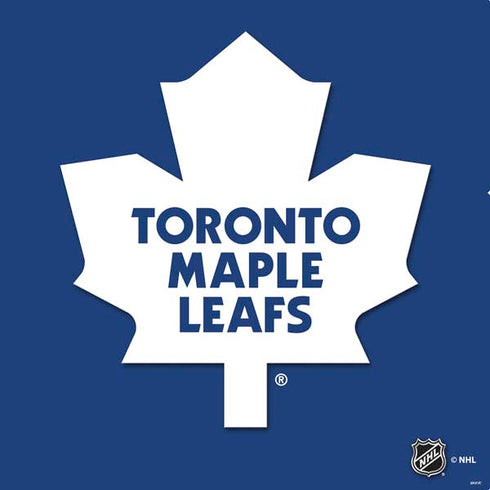 NHL Toronto Maple Leafs Solid Background PS4 Console and Controller Bundle Skin