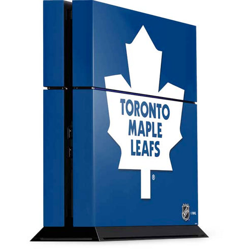 NHL Toronto Maple Leafs Solid Background PS4 Console Skin