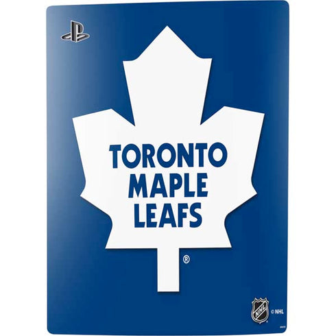 NHL Toronto Maple Leafs Solid Background PS5 Bundle Skin