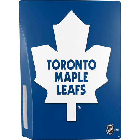NHL Toronto Maple Leafs Solid Background PS5 Bundle Skin
