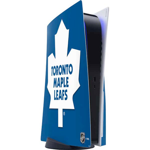 NHL Toronto Maple Leafs Solid Background PS5 Console Skin