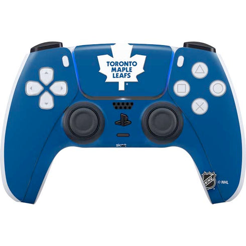 NHL Toronto Maple Leafs Solid Background PS5 Controller Skin