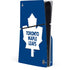NHL Toronto Maple Leafs Solid Background PS5 Slim Disk Console Skin