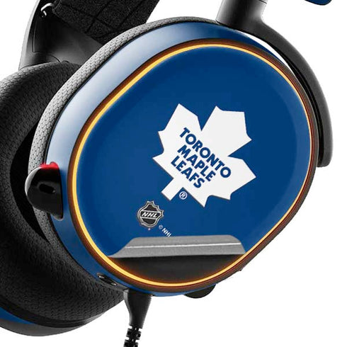 NHL Toronto Maple Leafs Solid Background SteelSeries Arctis 5 Skin