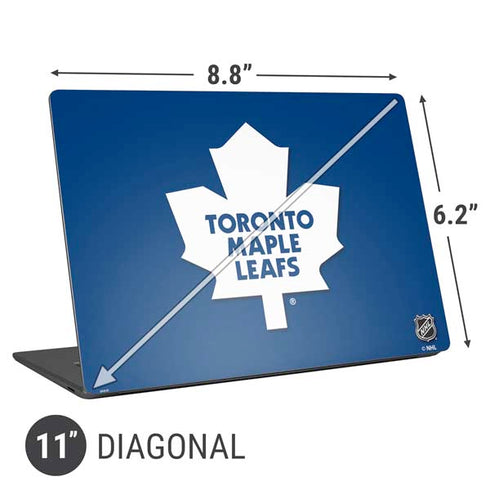 NHL Toronto Maple Leafs Solid Background Universal Laptop 11in (8.8 x 6.2in) Skin