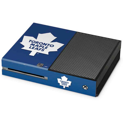 NHL Toronto Maple Leafs Solid Background Xbox One Console Skin
