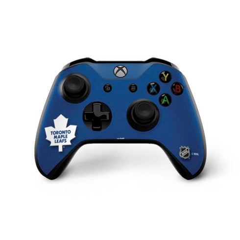 NHL Toronto Maple Leafs Solid Background Xbox One X Bundle Skin