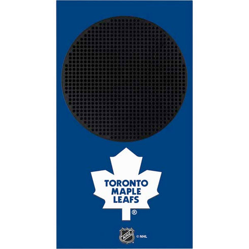 NHL Toronto Maple Leafs Solid Background Xbox Series S Console Skin