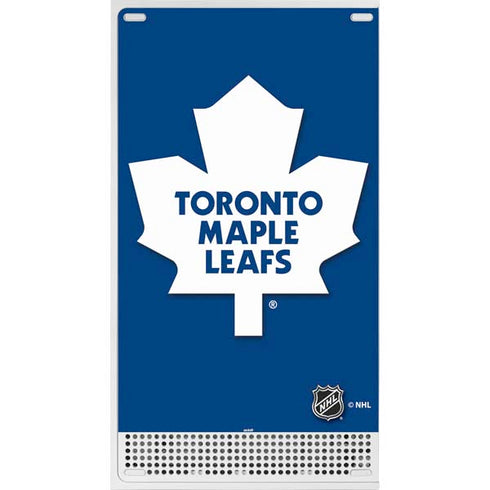 NHL Toronto Maple Leafs Solid Background Xbox Series S Console Skin