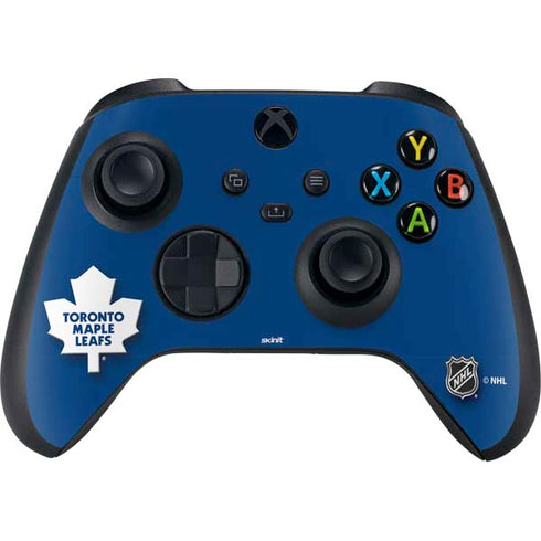 NHL Toronto Maple Leafs Solid Background Xbox Series X Bundle Skin