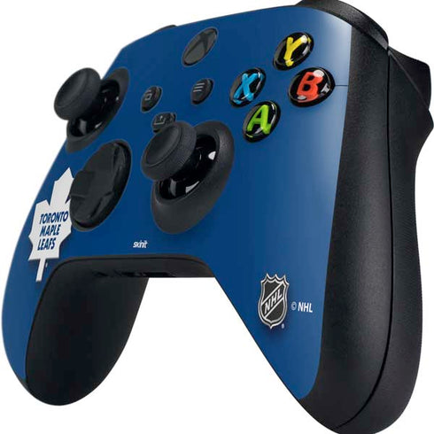 NHL Toronto Maple Leafs Solid Background Xbox Series X Controller Skin