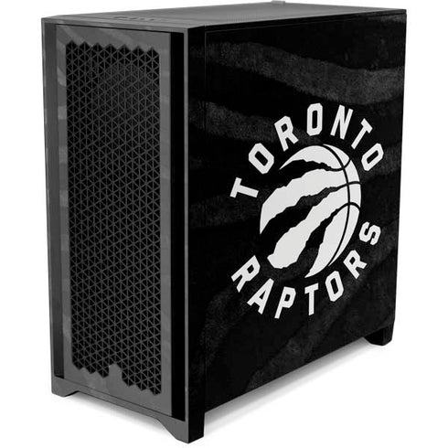 NBA Toronto Raptors Animal Print Corsair 4000D Tempered Glass Mid-Tower ATX Case Skin