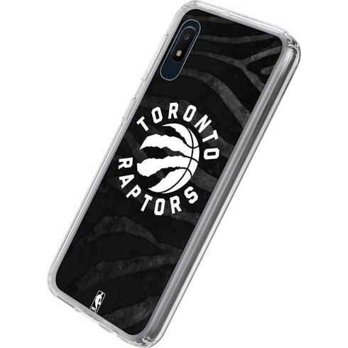 NBA Toronto Raptors Animal Print Galaxy A10e Clear Case