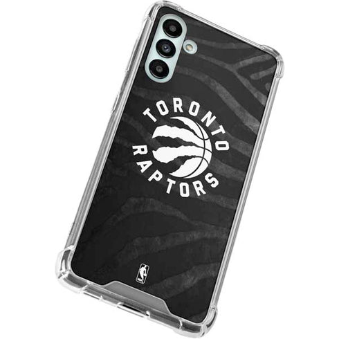 NBA Toronto Raptors Animal Print Galaxy A13 5G Clear Case