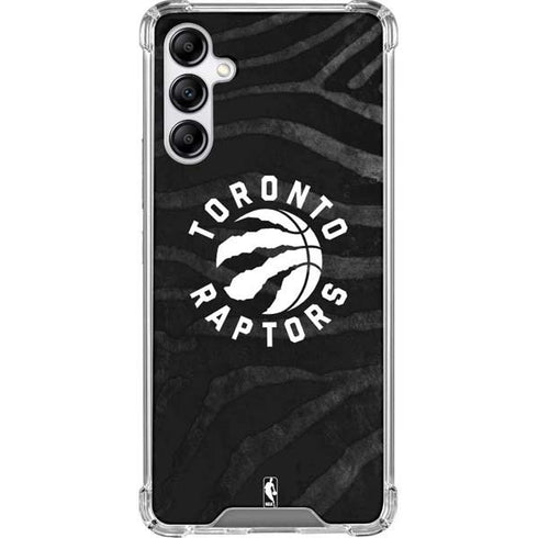 NBA Toronto Raptors Animal Print Galaxy A14 5G Clear Case