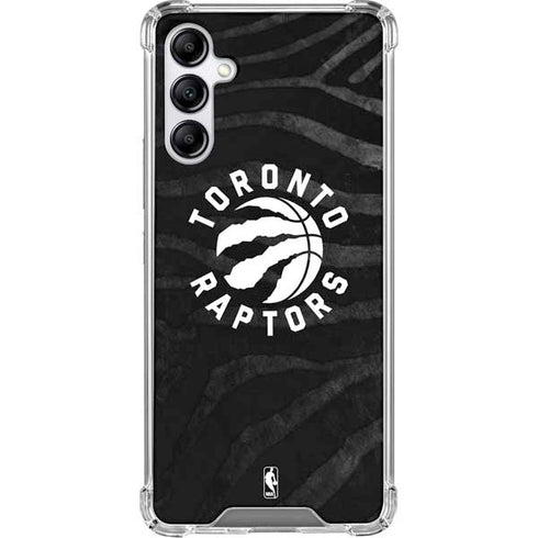 NBA Toronto Raptors Animal Print Galaxy A15 5G Clear Case