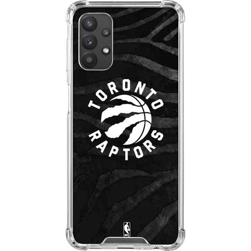 NBA Toronto Raptors Animal Print Galaxy A32 5G Clear Case