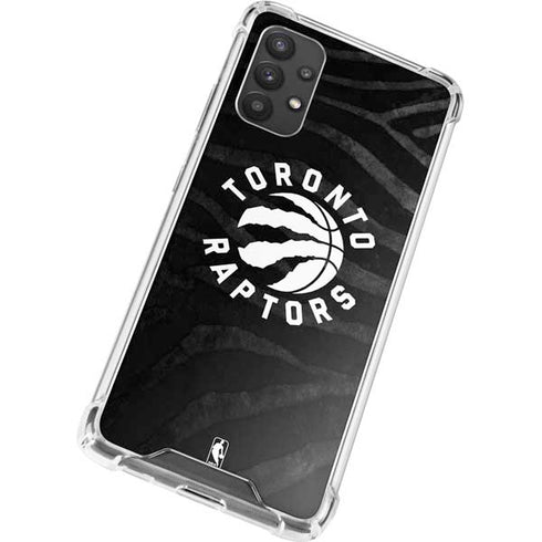 NBA Toronto Raptors Animal Print Galaxy A32 5G Clear Case