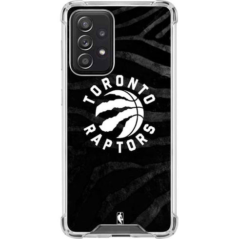 NBA Toronto Raptors Animal Print Galaxy A52 5G Clear Case